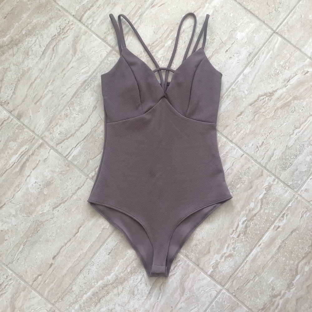 Strappy bodysuit